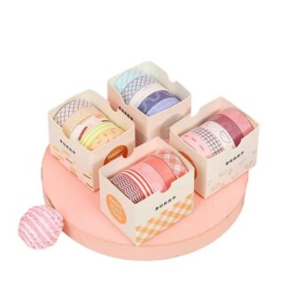 WASHI TAPE PACK DE 5 PIEZAS