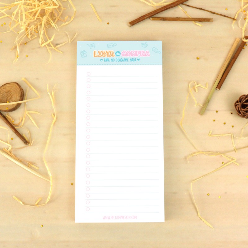 Bloc Lista de Compras